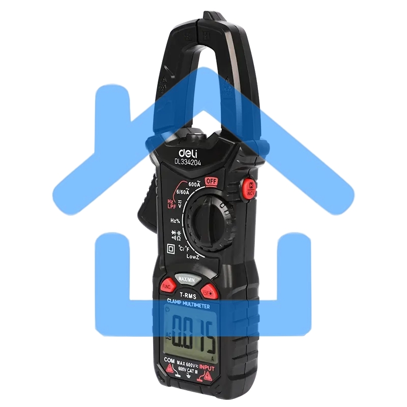 Токоизмерительные клещи цифровые Deli DL334204 