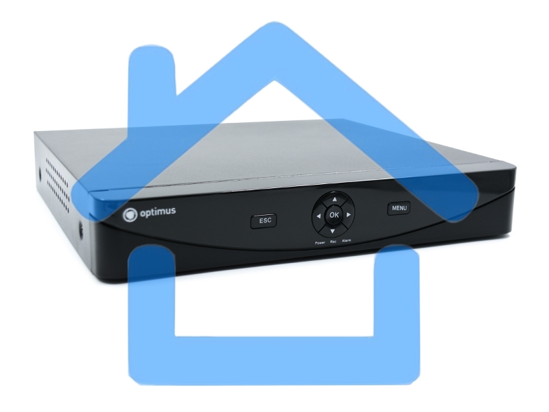 Видеорегистратор IP Optimus NVR-5101_V.1 10-канальный