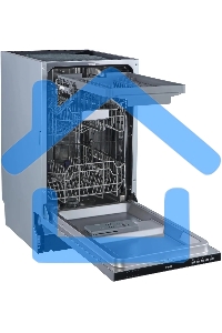 Встраиваемая посудомоечная машина Бирюса DWB-410/6, черный, 44.8 см, 10 компл., 47 дБ, класс A++