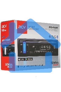 Автомагнитола ACV AVS-914BM 1DIN 4x50Вт