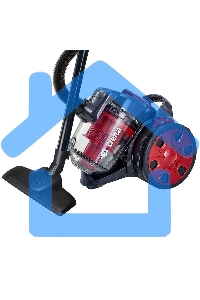 Пылесос Delta DL-0851 красный, 1800Вт