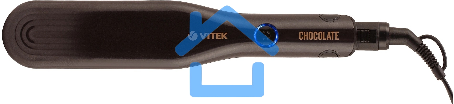 Щипцы Vitek Chocolate VT-2502 62Вт разноцветный макс.темп.:220С покрытие:керамико-турмалиновое