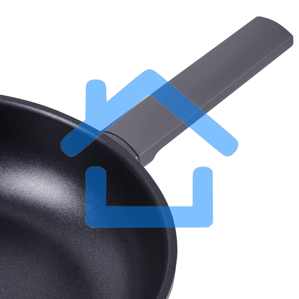 Сковорода глубокая Maunfeld ASTRID MF26ASTR1DF из кованого алюминия, 26 см