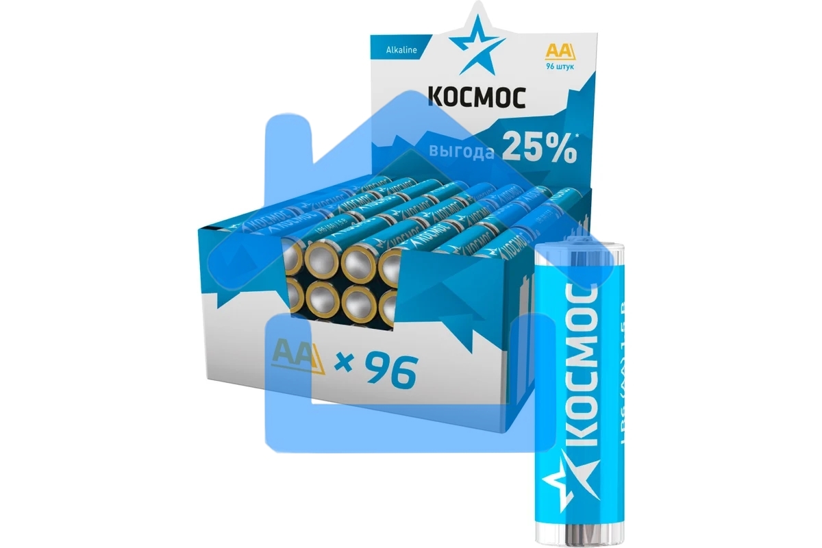Батарейка КОСМОС KOCLR6_96BOX LR6 (уп.96шт.)
