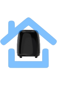 Тостер Maxvi KT723P черный