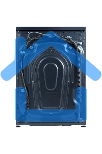 Стирально-сушильная машина Бирюса WMD-SM812/03 W перламутровый синий, загрузка фронтальная 8 кг, 1200 об/мин, класс: А+++