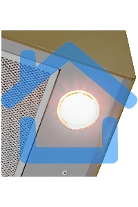 Вытяжка пристенная островная Maunfeld Bath 402 золотой, 40 см, 1150 куб. м/ч, 52 дБ