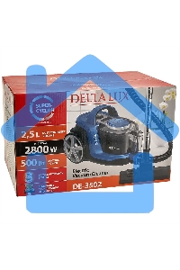 Пылесос DELTA LUX DE-3502 синий
