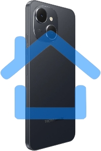 Смартфон Tecno Spark 40C 4/128Gb, черный