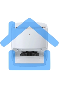 Робот-пылесос Viomi Alpha3 Pro белый V-RVCLMD50A, 50 Вт, 5200 мА·ч Li-Ion, уборка сухая/влажная, пылесборник контейнер 0.42 л