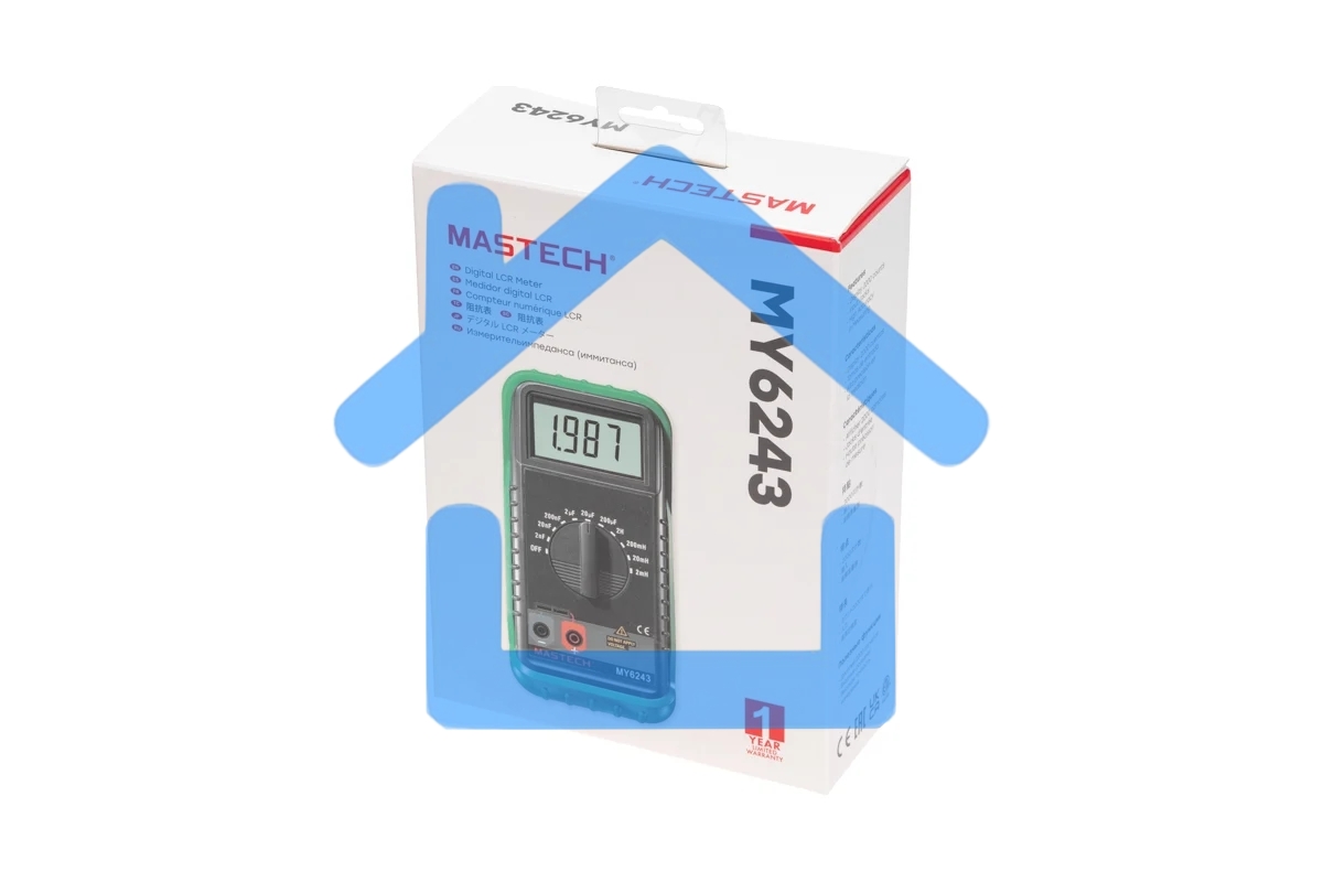 Измеритель емкости и индуктивности (LC-метр) MY6243 MASTECH