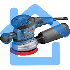 Эксцентриковая шлифмашина Bosch GEX 40-150 400Вт D150мм аккум. (060137B202)