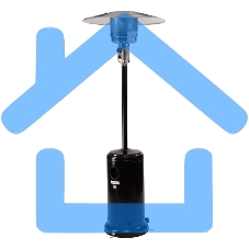 Камин уличный газовый инфракрасный Грибок, 13кВт Rexant