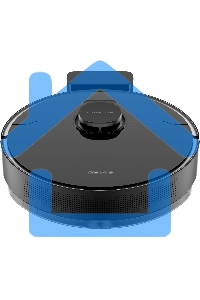 Робот-пылесос Dreame RLS6A D10S Pro черный, 46 Вт, 5200 мА·ч Li-Ion, уборка сухая/влажная, пылесборник контейнер 0.57 л