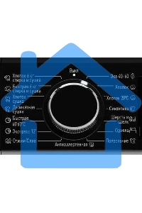 Стиральная машина с сушкой Korting KWD 58IL14106 белый, загрузка фронтальная 9 кг, 1400 об/мин., класс: А