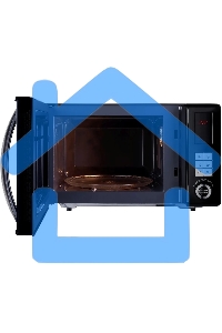 Микроволновая печь Hyundai HYM-D3010 черный, 23 л, 800 Вт, переключатели - кнопки, поворотный механизм