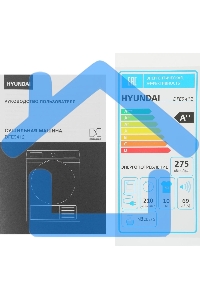 Сушильная машина Hyundai DFE9412 белый, 10 кг, сушка - конденсационная, программ - 14, 60 x 85 x 62 см