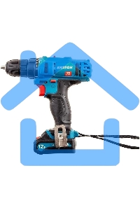 Дрель-шуруповерт аккумуляторная Кратон CD-12-Li-1,5