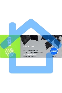 Картридж лазерный Cactus CS-CE320A черный (2000 стр.) для HP LaserJet CP1525