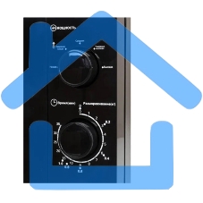 Микроволновая печь SUPRA 20MB25 черный, 20 л, 700 Вт, переключатели - поворотный механизм