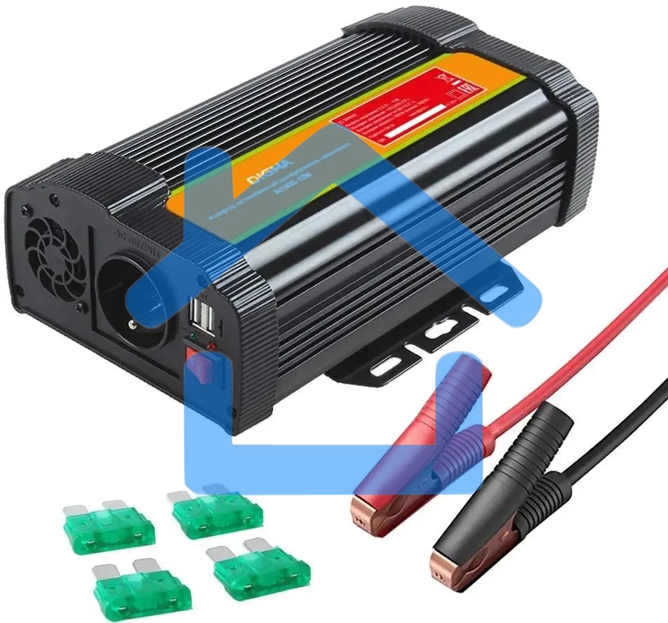Автоинвертор Digma AI1000-12W 1000Вт