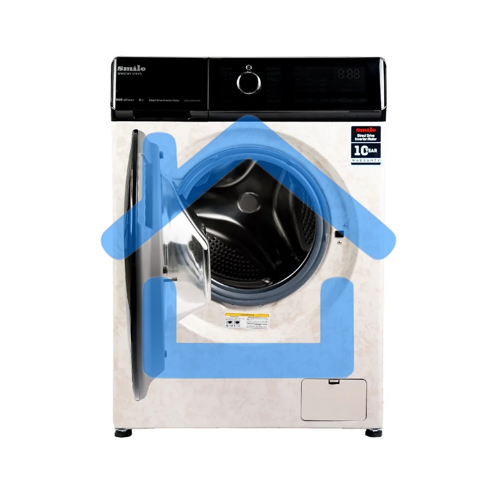 Стиральная машина Smile SWMSW8MB1400 бежевый, загрузка фронтальная 8 кг, 1400 об/мин, класс: А+
