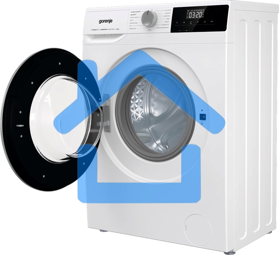 Стиральная машина Gorenje W2NHPI62SCS белый загр.фронтальная макс.: 6 кг 1200об/мин класс: А