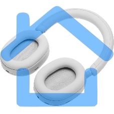 Наушники мониторные Sony WH-1000XM5 1.2м Bluetooth, белый