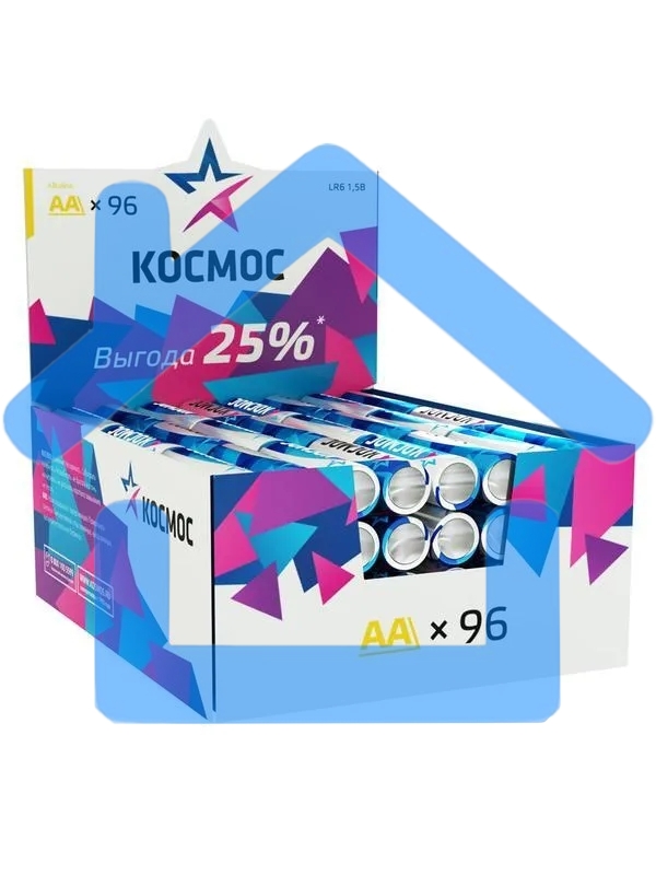 Батарейка КОСМОС KOCLR6_96BOX LR6 (уп.96шт.)
