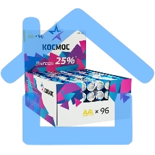 Батарейка Космос KOCLR6_96BOX LR6 (уп.96шт.)