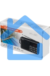 Радиоприемник Сигнал РП-221, USB, SD, дисплей