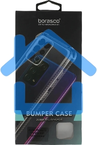 Чехол (клип-кейс) BoraSCO для Apple iPhone 16 Pro Max Bumper Case прозрачный