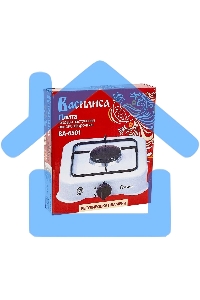 Плитка газовая ВАСИЛИСА ВА-6501, 1 конф. белая (10)