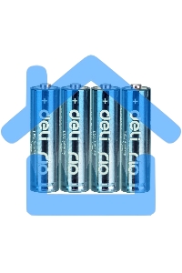 Батарея Deli Rio AAA (4шт) спайка