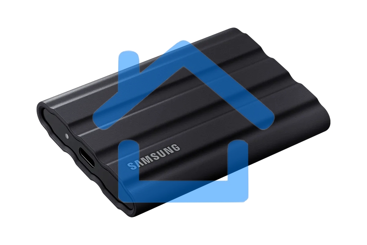 Твердотельный диск 1TB Samsung T7 Shield MU-PE1T0S/WW, V-NAND, USB 3.2 Gen 2 Type-C R/W - 1000/1050 MB/s /EU