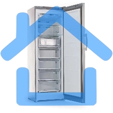 Морозильная камера Indesit DFZ 5175 G серебристый, 250л, 5 ящиков