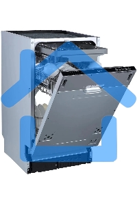 Встраиваемая посудомоечная машина Бирюса DWB-410/6, черный, 44.8 см, 10 компл., 47 дБ, класс A++