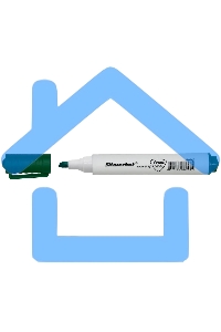 Маркер для досок Silwerhof Prime+, скошенный пишущий наконечник, 2-5мм, зеленый, коробка