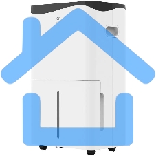 Осушитель воздуха Royal Clima Pacific Studio RD-PC40-E 535Вт бытовой белый