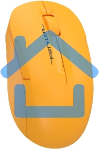 Мышь беспроводная A4Tech Fstyler FG15C Air2 желтый, 1200 dpi, радиоканал, USB, кнопки - 3