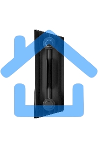 Радиатор биметаллический Royal Thermo PianoForte 200 черный - 12 секц.