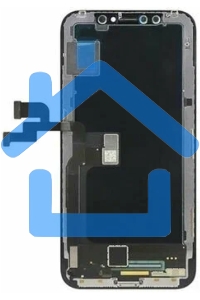 Дисплей Amperin для Apple iPhone XS в сборе с тачскрином (Soft Oled), черный