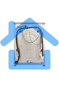 Стиральная машина Smile SWMSW8MB1400 бежевый, загрузка фронтальная 8 кг, 1400 об/мин, класс: А+