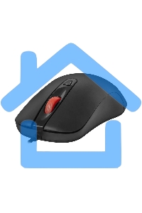 Мышь проводная Defender Omega MB-522 черный, 1600 dpi, USB, кнопки - 4