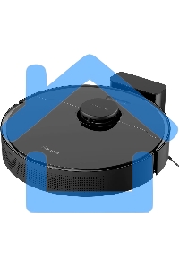 Робот-пылесос Dreame RLS6A D10S Pro черный, 46 Вт, 5200 мА·ч Li-Ion, уборка сухая/влажная, пылесборник контейнер 0.57 л