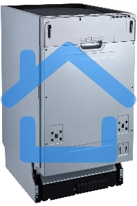 Встраиваемая посудомоечная машина Бирюса DWB-410/6, черный, 44.8 см, 10 компл., 47 дБ, класс A++