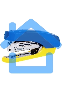 Степлер ручной Deli E0246 N10 (12 листов), ассорти, 50 скоб, коробка