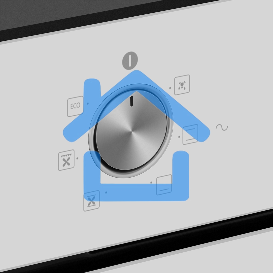 Духовой шкаф электрический HOMSair OEF606WH белый