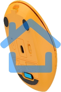 Мышь беспроводная A4Tech Fstyler FG15C Air2 желтый, 1200 dpi, радиоканал, USB, кнопки - 3