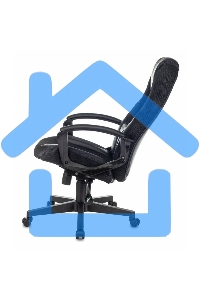 Кресло игровое Бюрократ Zombie 9 черный/серый, искусст.кожа/ткань, крестовина пластик